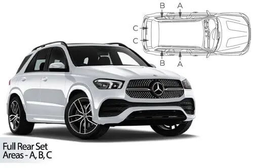 Häikäisysuojasarja Mercedes-Benz GLE W167, 5 ovinen (2019➟), Car Shades 🙂 Paras Hinta