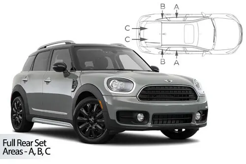 Nopea Toimitus Häikäisysuojasarja Mini Countryman, 5 ovinen (2016➟), Car Shades 🙂