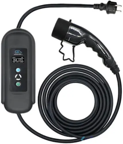 Sähköauton laturi 5 m 1-vaihe 3,7 kW Type 2, Motorwerk 🙂 Bestseller