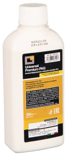 Ilmastointijärjestelmän voiteluaine PAG, 250 ml, Errecom 🙂 Superhinta