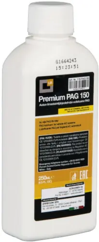 Ilmastointijärjestelmän voiteluaine PAG 150, 250 ml, Errecom 🙂 Erikoistarjous