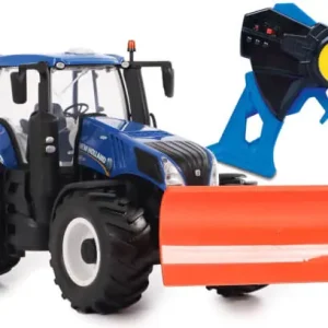 Löytö Kauko-ohjattava New-Holland traktori auralla (1 16), Maisto Tech 🙂