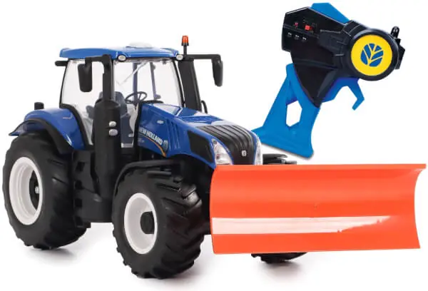 Löytö Kauko-ohjattava New-Holland traktori auralla (1 16), Maisto Tech 🙂