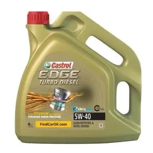 Moottoriöljy 5W-40 Edge turbo diesel, Castrol 🙂 Vain Tänään