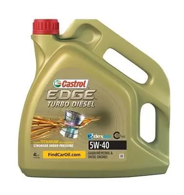 Moottoriöljy 5W-40 Edge turbo diesel, Castrol 🙂 Vain Tänään