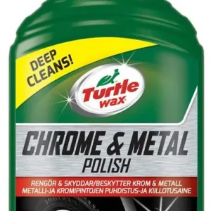 Kromin ja metallin kiillotusaine 300 ml, Turtle Wax 🙂 Kuuma Tarjous