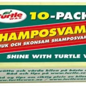 Sertifioitu Pesusieni vahashampoo 10 kpl, Turtle Wax 🙂