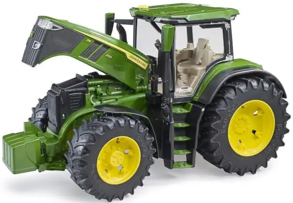 Kampanjahinta Lelu Traktori John Deere 7R (1 16), Bruder 🙂